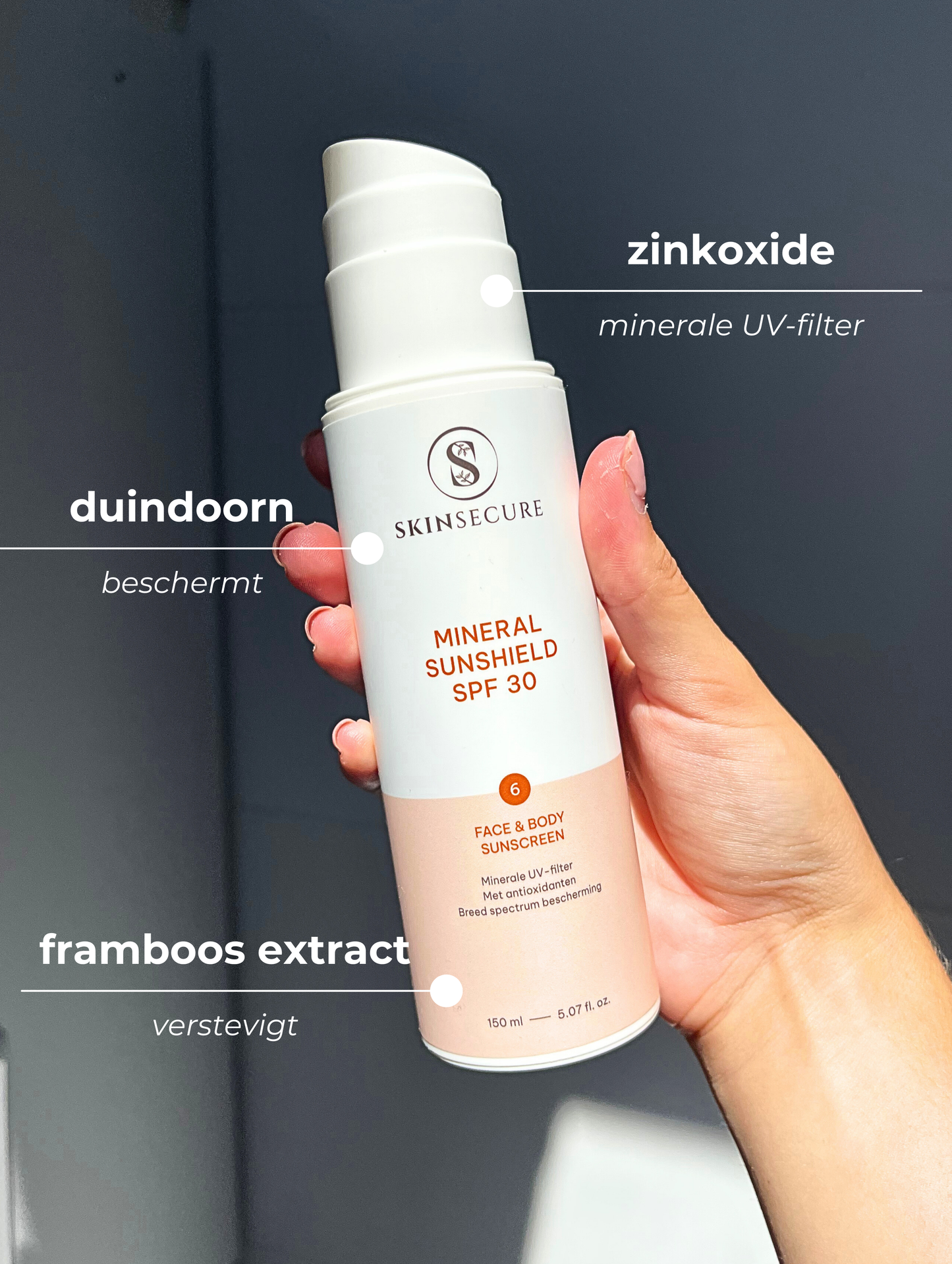 Mineral Sunshield SPF 30 | Beschermt